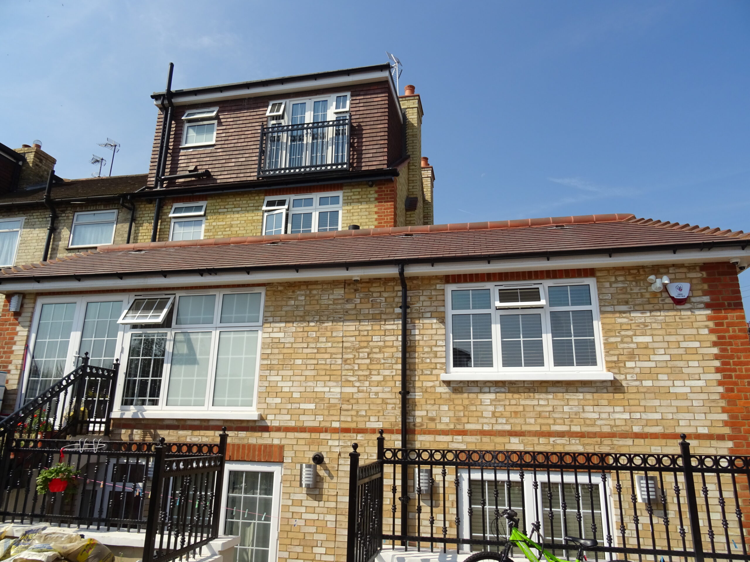 Residential construction project completed by A&B London Construction