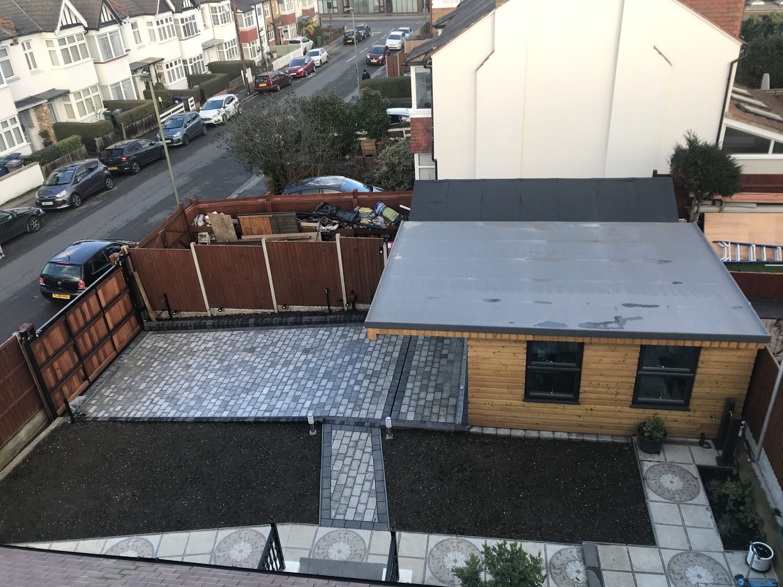 Garage conversion project by A&B London Construction