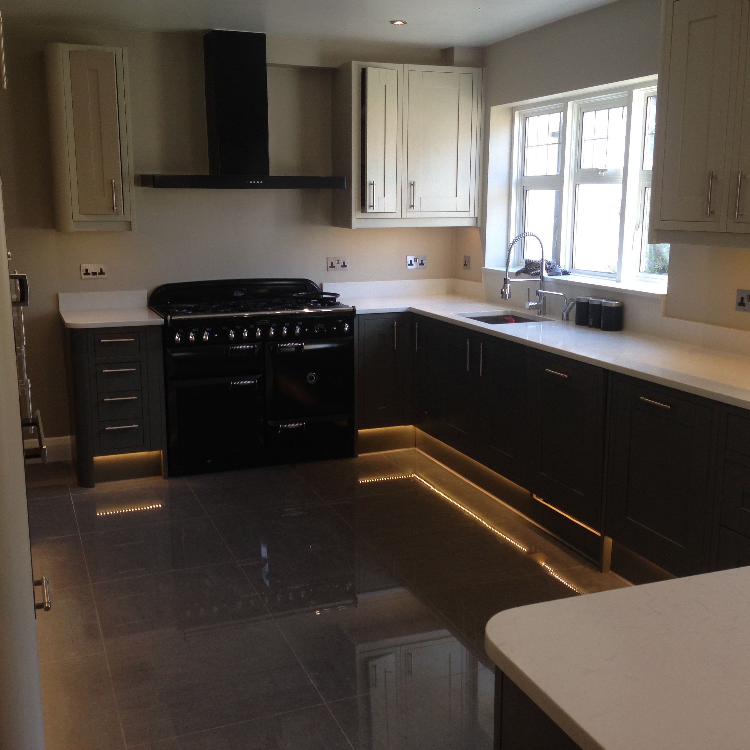 Kitchen installation project by A&B London Construction