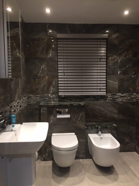 Bathroom installation and finishing project by A&B London Construction